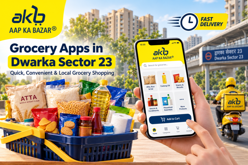 Grocery Apps in Dwarka
