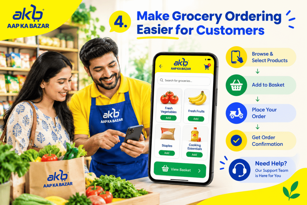 4. Make Grocery Ordering Easier for Customers