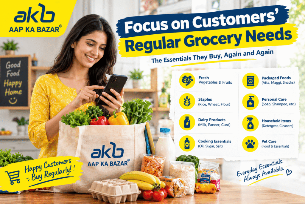 4. Focus on Customers' Regular Grocery Needs