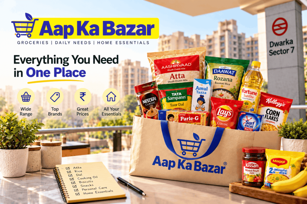 Grocery Shopping in Dwarka Sector 7 – How to Choose the Right Store