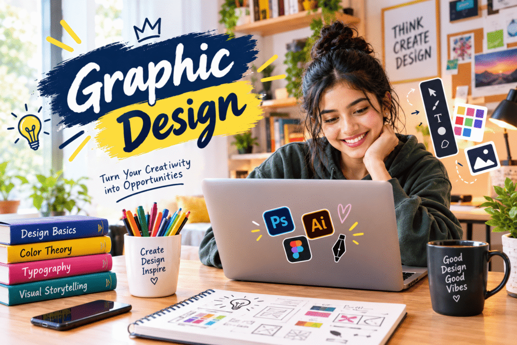 4. Graphic Designing