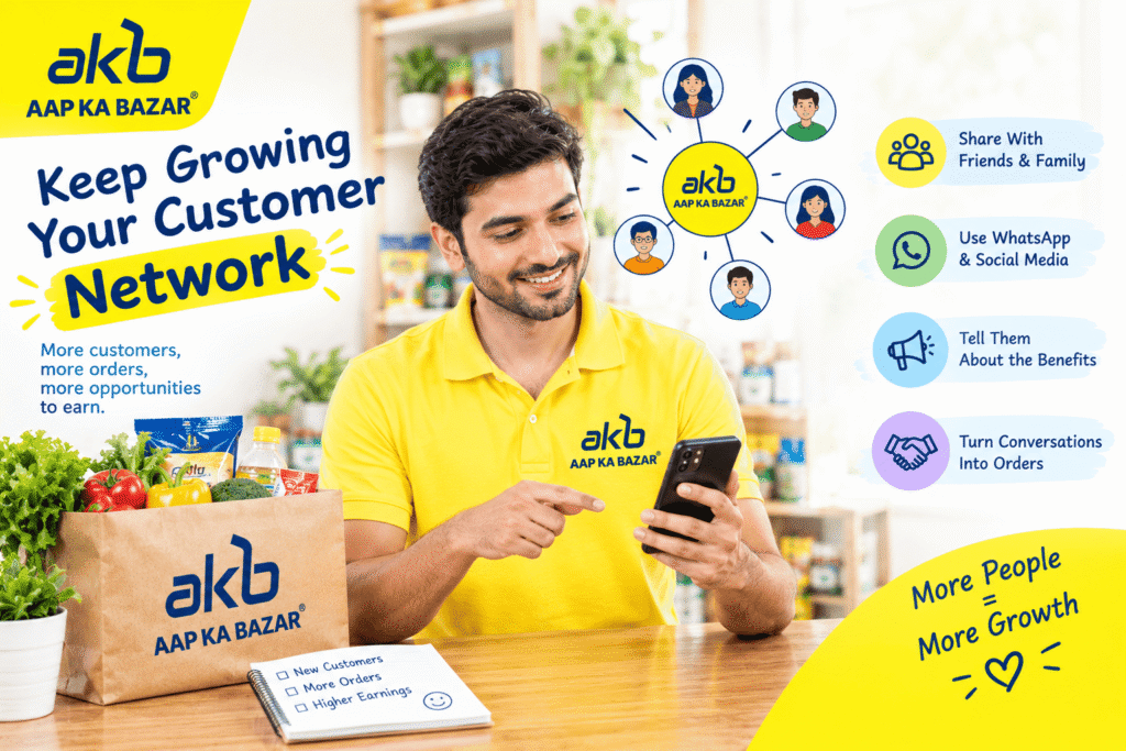 Keep Growing Your New Customers Network
