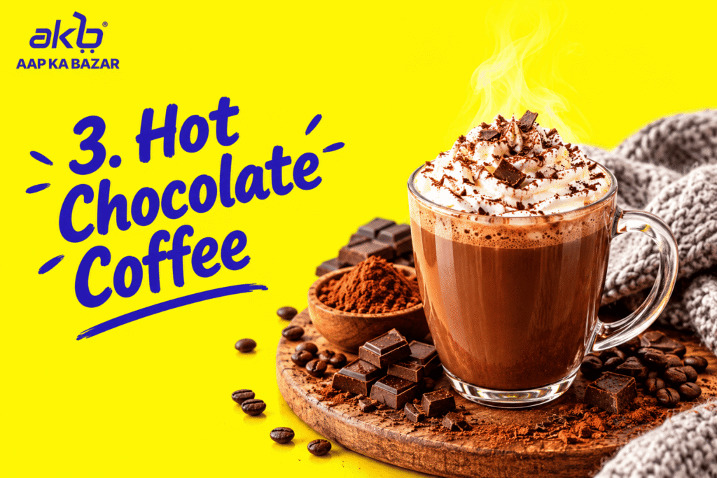 3. Hot Chocolate Coffee