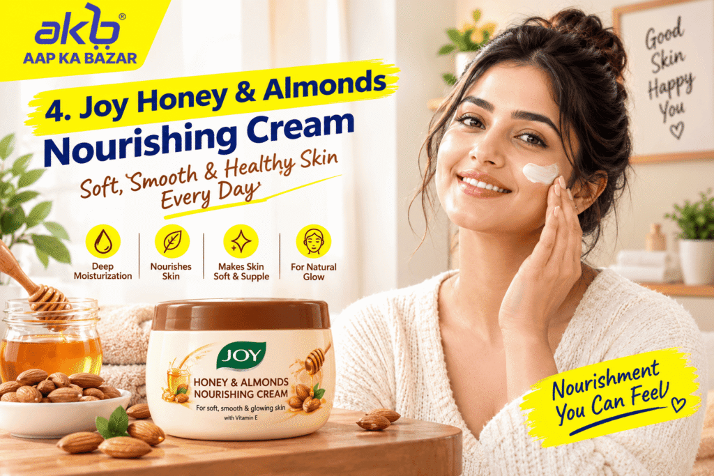 4. Joy Honey & Almonds Nourishing Cream