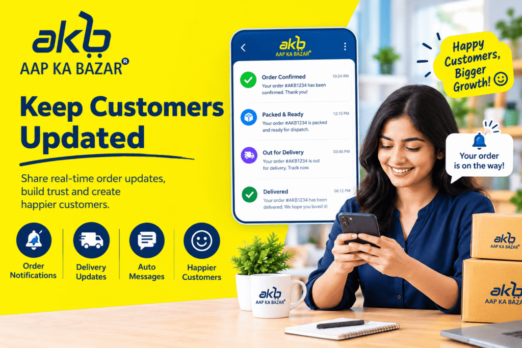  Keep Customers Updated