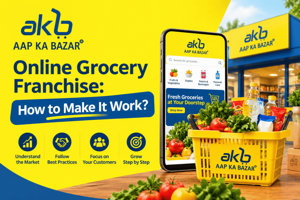 Online Grocery Franchise: How to Make It Work?