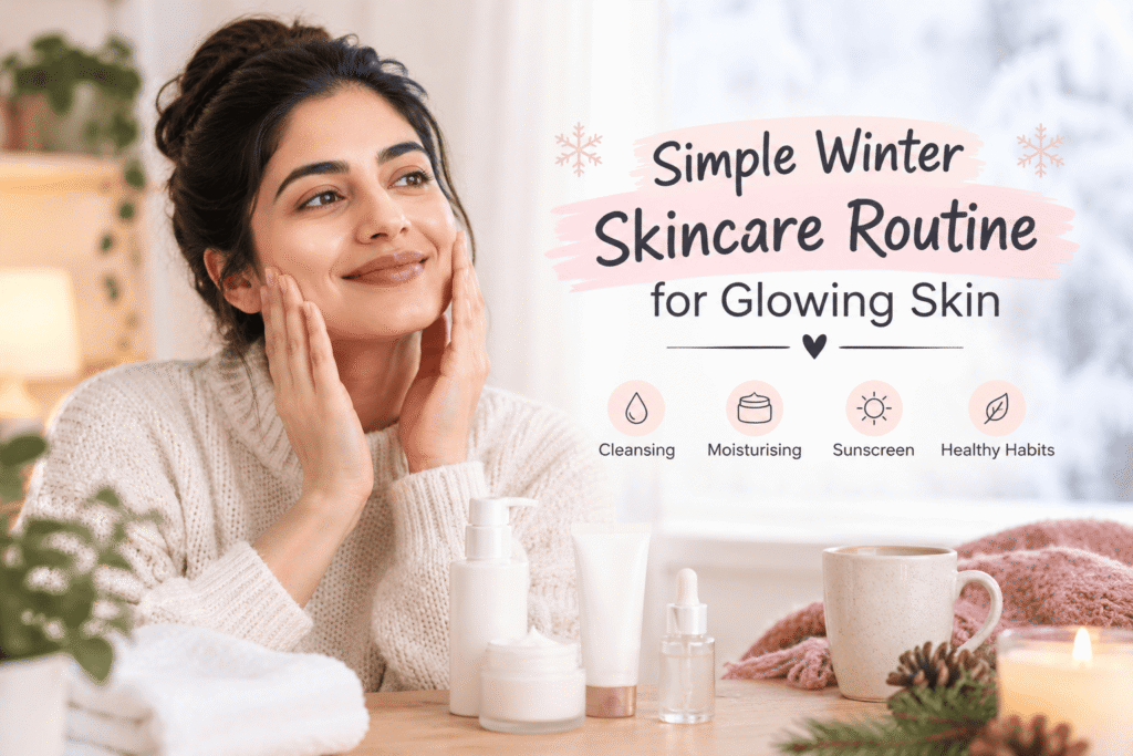 Simple Winter Skincare Routine for Glowing Skin