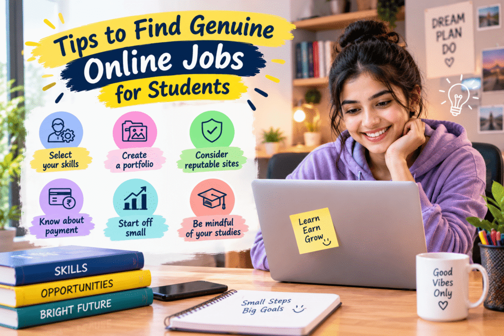 Tips to Find Genuine Online Jobs for Students