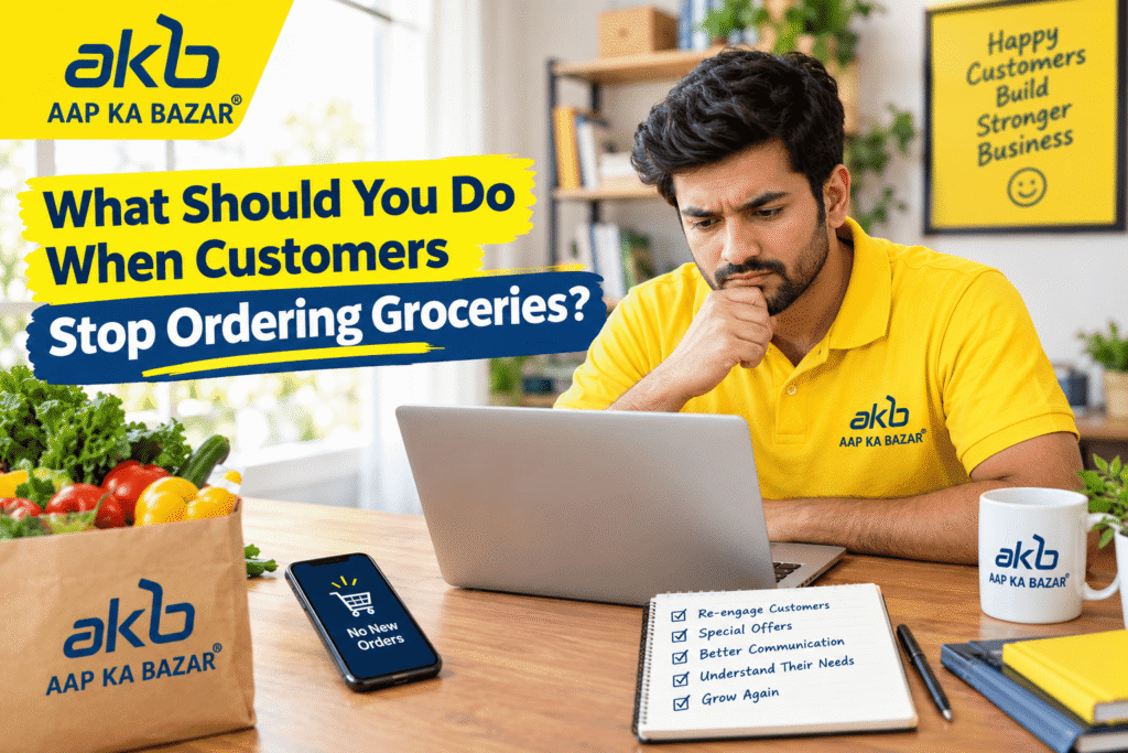 What Should You Do When Customers Stop Ordering Groceries?