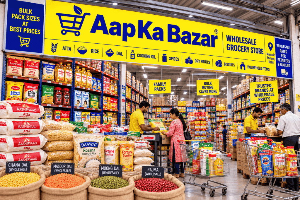 Wholesale Grocery Store Mahavir Enclave