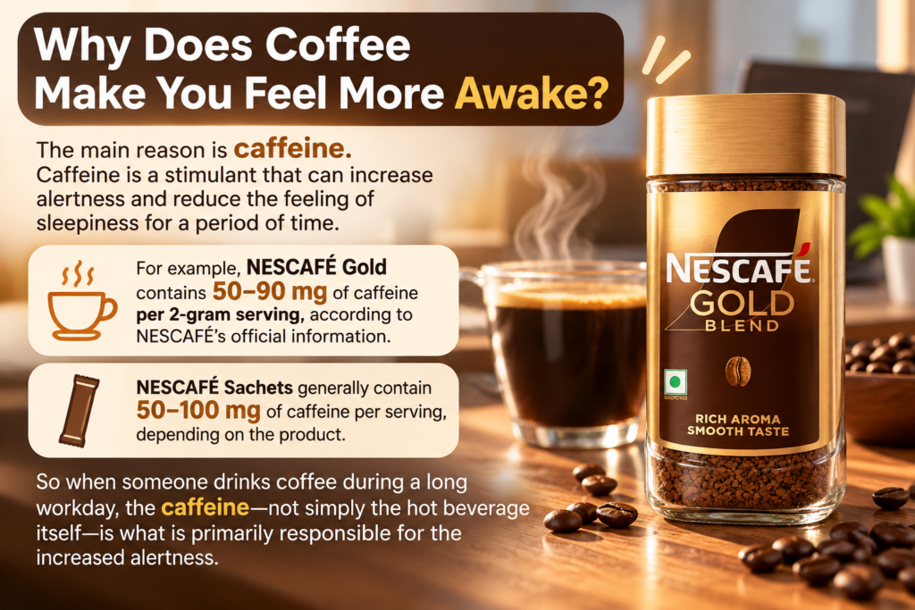 Why Does Coffee Make You Feel More Awake?