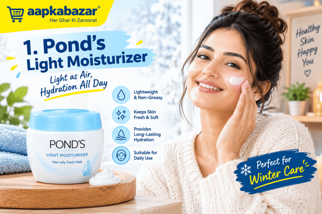 1. Pond’s Light Moisturizer