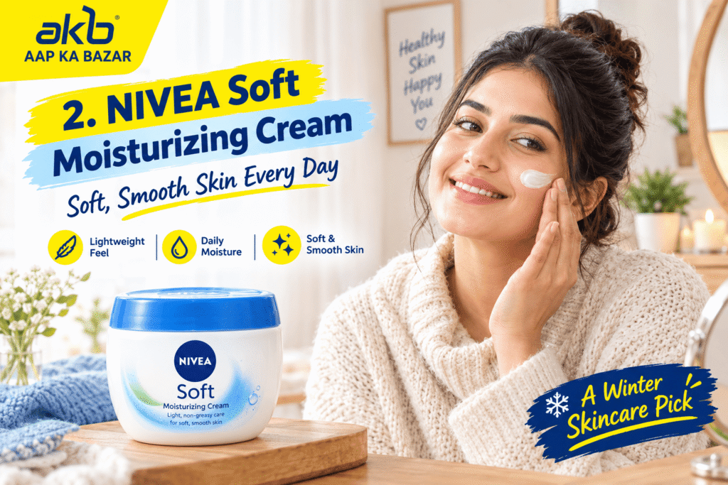 2. NIVEA Soft Moisturizer 